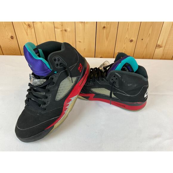 Nike Men's Jordan 5 Retro Grape Top, Size 8- Pre-owned - Picture 3 of 8